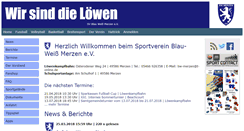 Desktop Screenshot of bw-merzen.de